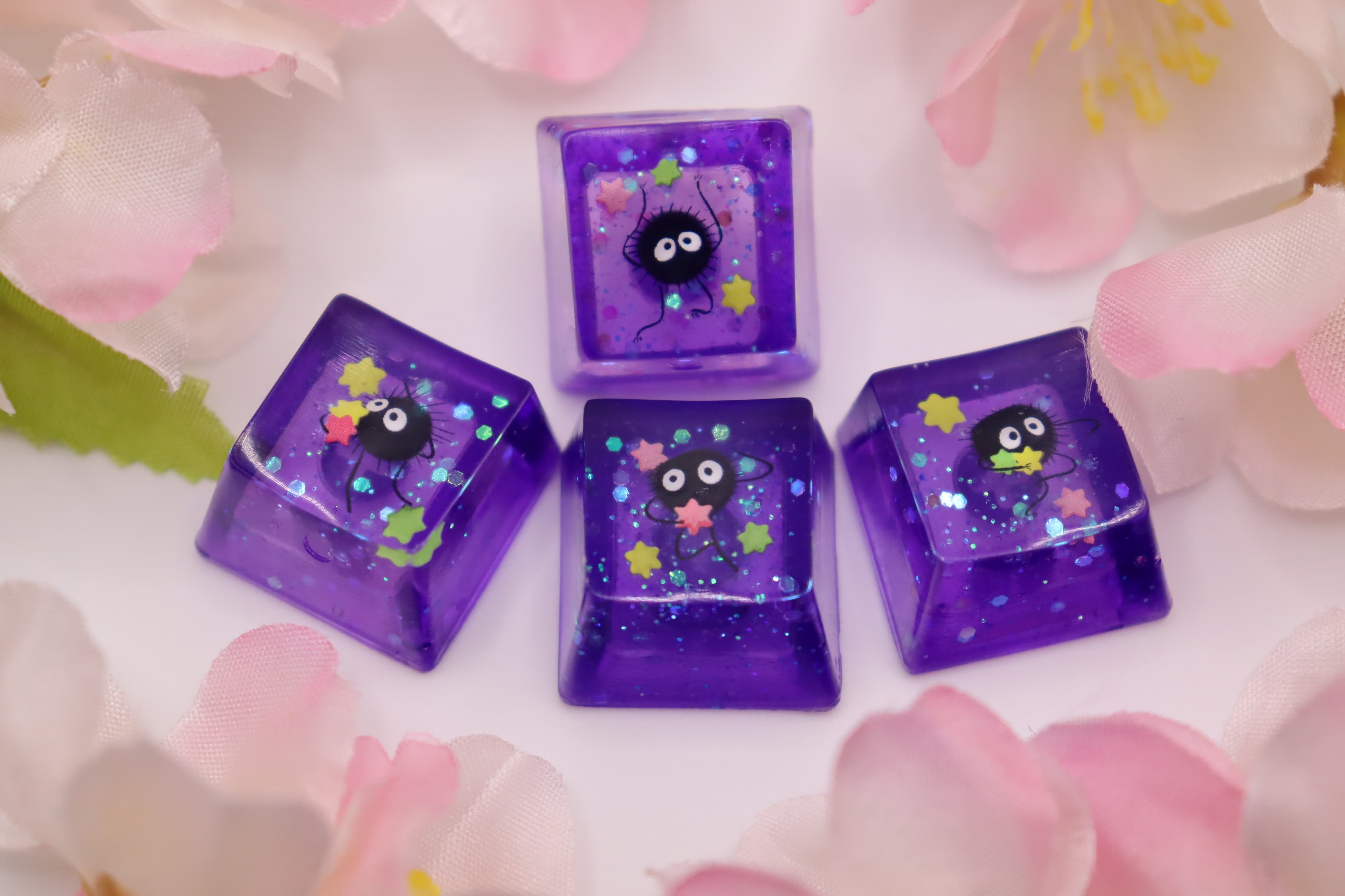 Magical Soot Sprite keycaps