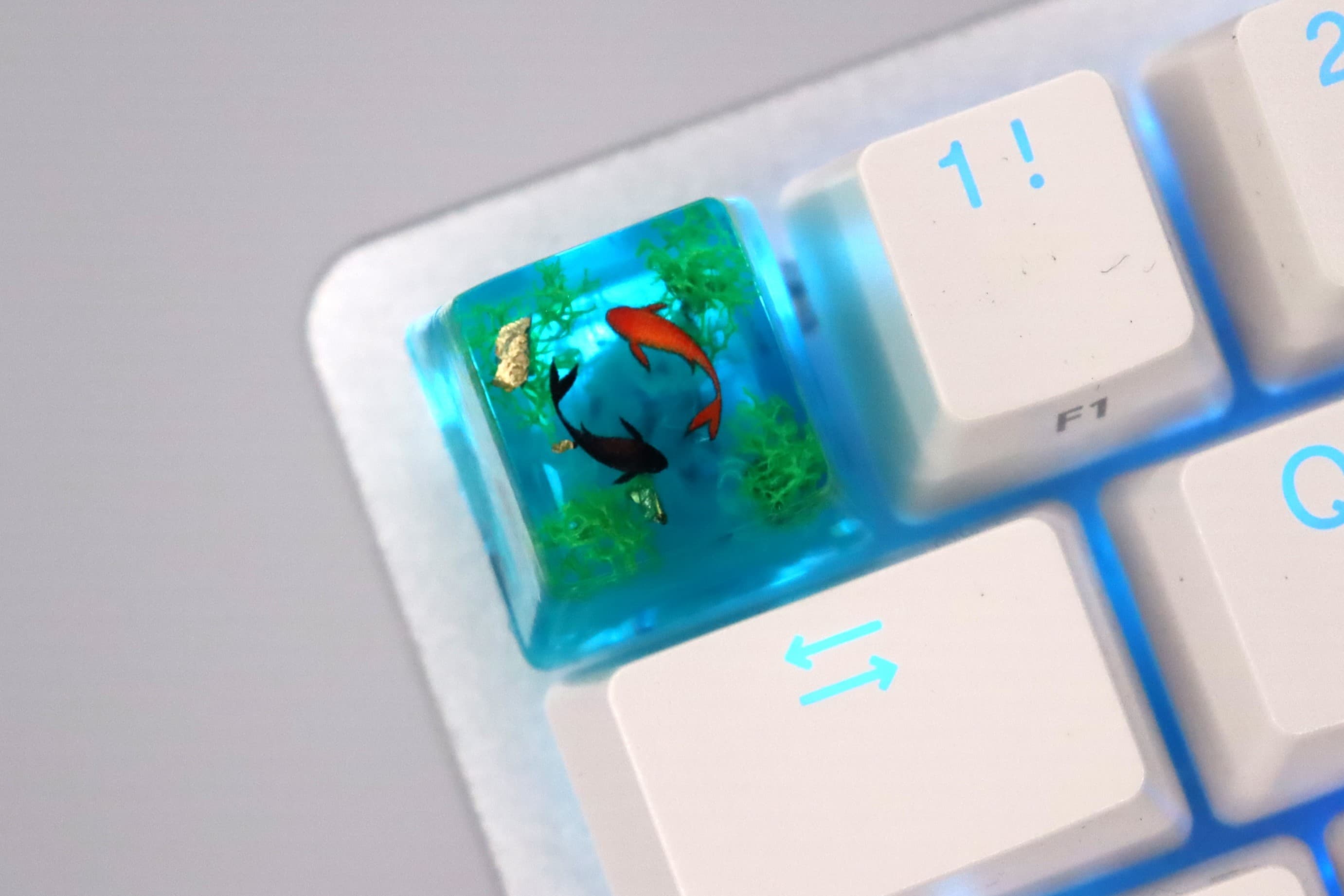Koi fish keycap